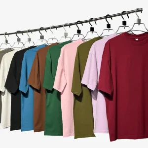 premium drop shoulder t shirt black,white,green,coffie (copy)
