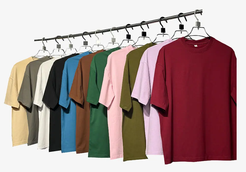 premium drop shoulder t shirt black,white,green,coffie (copy)