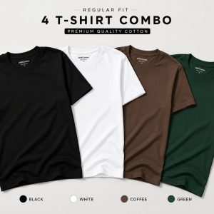 blank combo fit t shirt