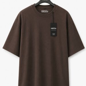 mens premium white drop shoulder t shirt